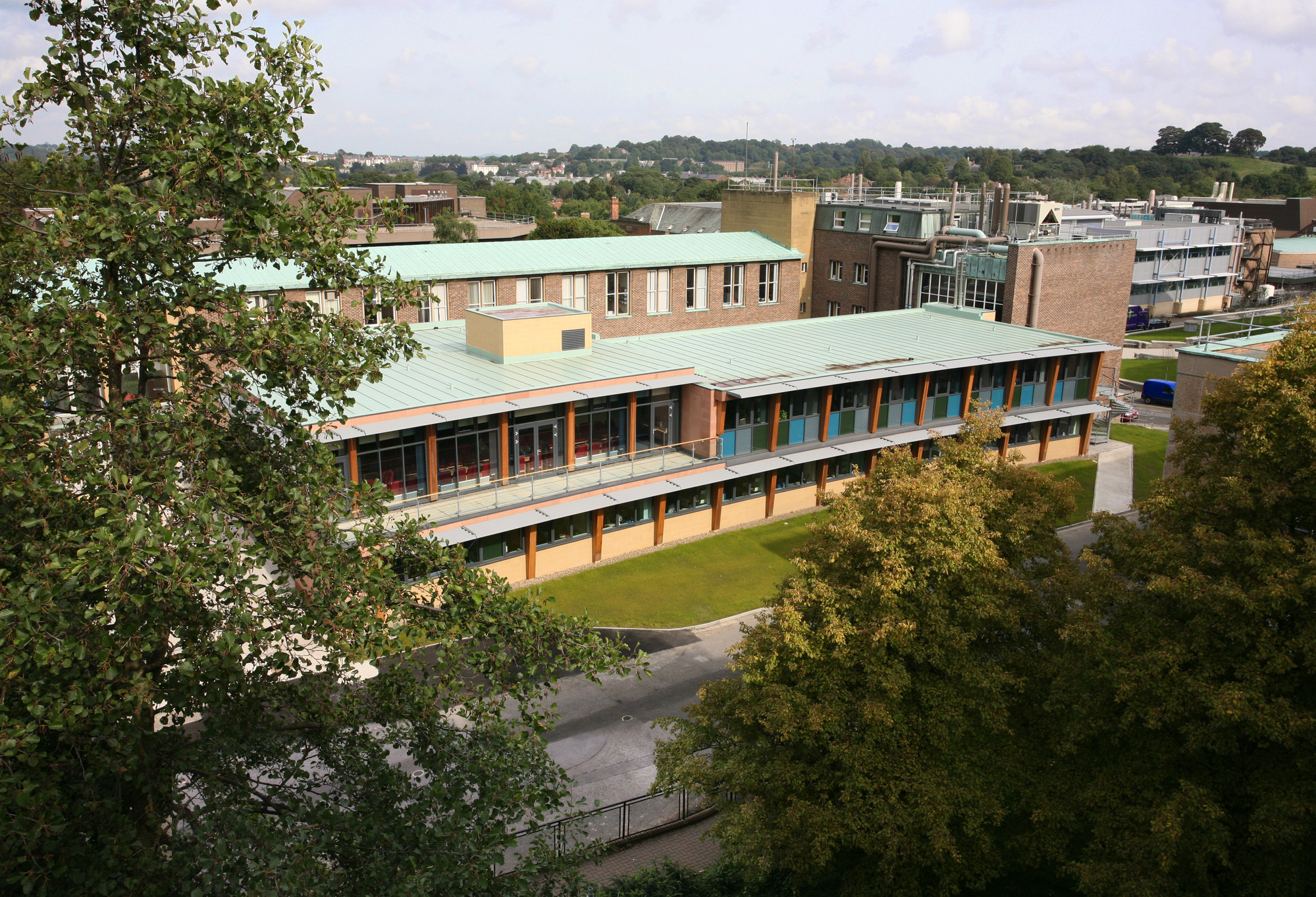 Geography Building birds-eye view